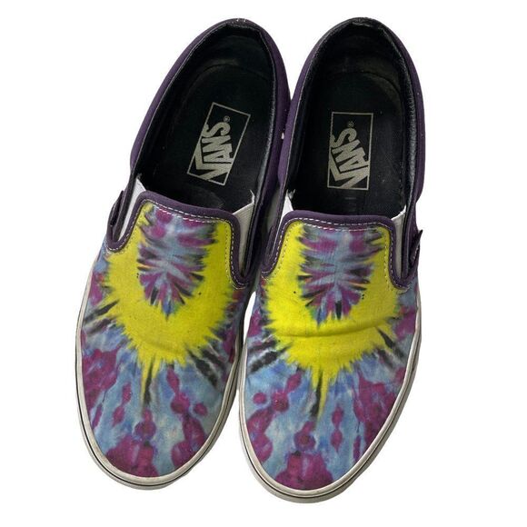 Van's Off the Wall Mysterioso Tie-Dye Slip On Shoes, Women's Size 8.5‎ - Picture 2 of 7
